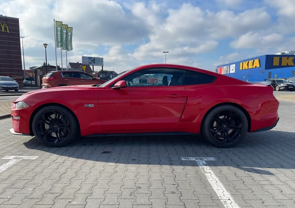 Ford Mustang cena 157300 przebieg: 19000, rok produkcji 2019 z Szczawno-Zdrój małe 497